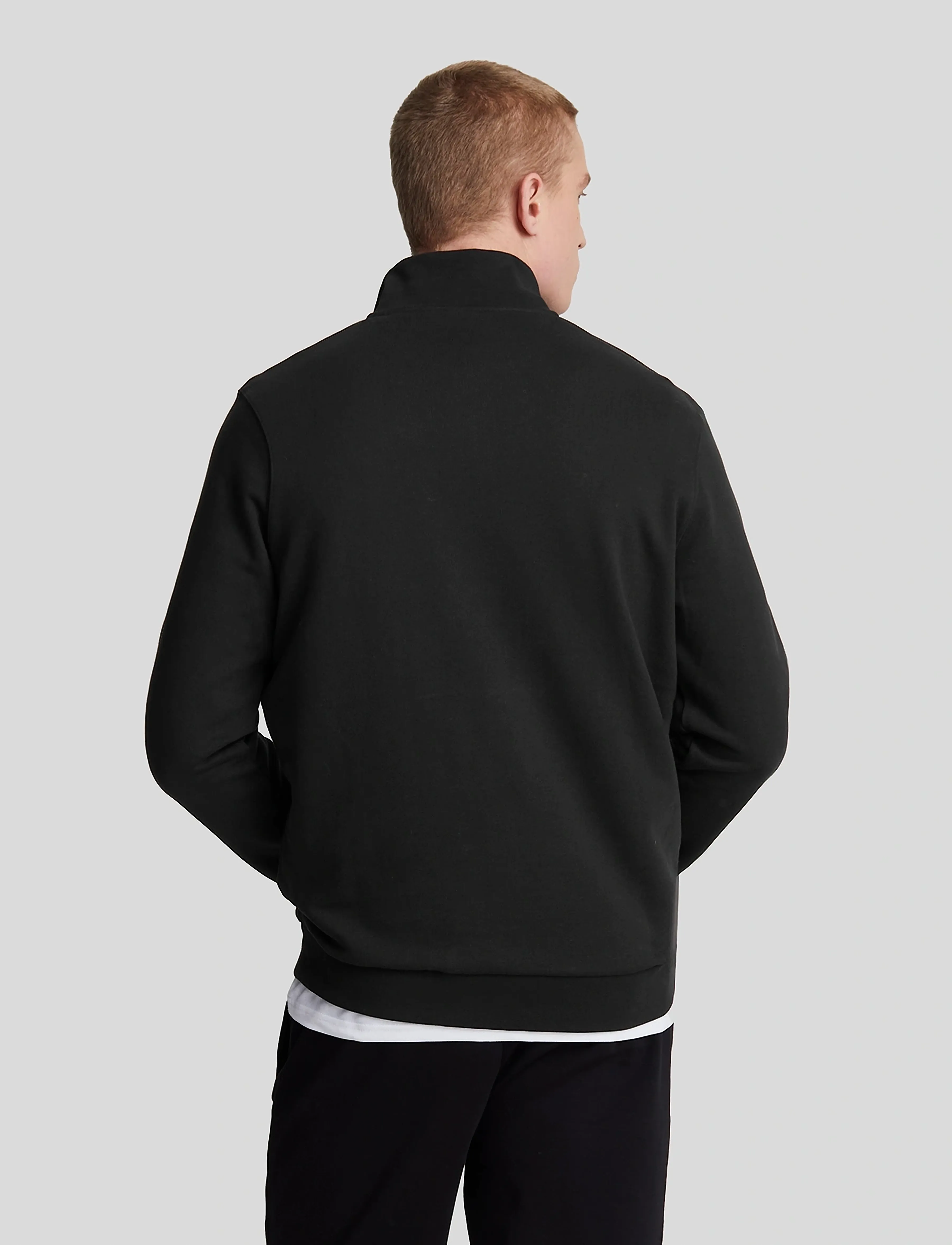 Lyle & Scott Loopback Quarter Zip Sweat sweatshirts herr – bild 2