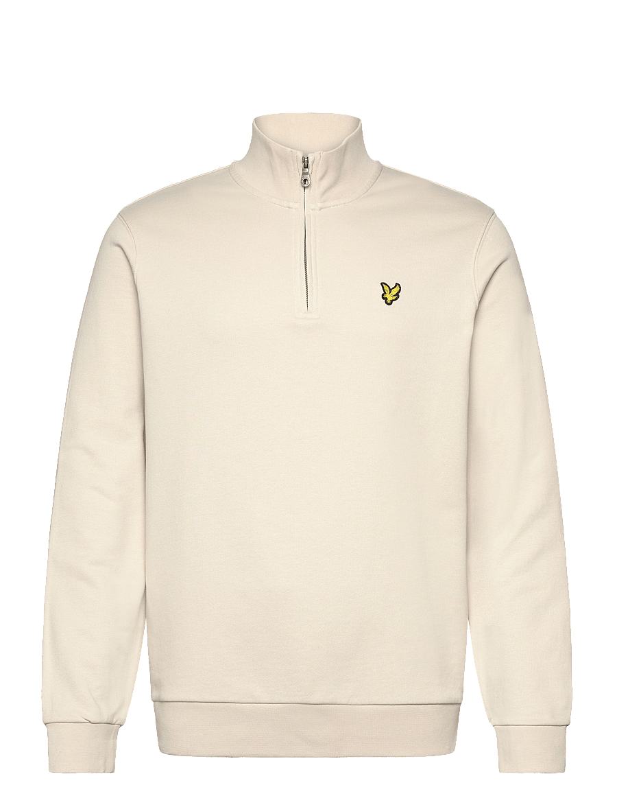 Lyle & Scott - Loopback Quarter Zip Sweat - sweatshirts - w870 cove - 1