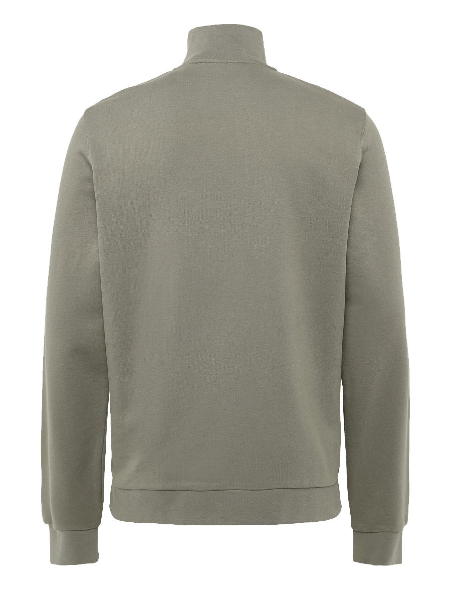Lyle & Scott - Loopback Quarter Zip Sweat - pullover mit halbem reißverschluss - khaki ash - 2