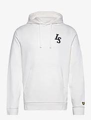 Lyle & Scott - Club Emblem Hoodie - džemperi ar kapuci - x157 chalk - 0