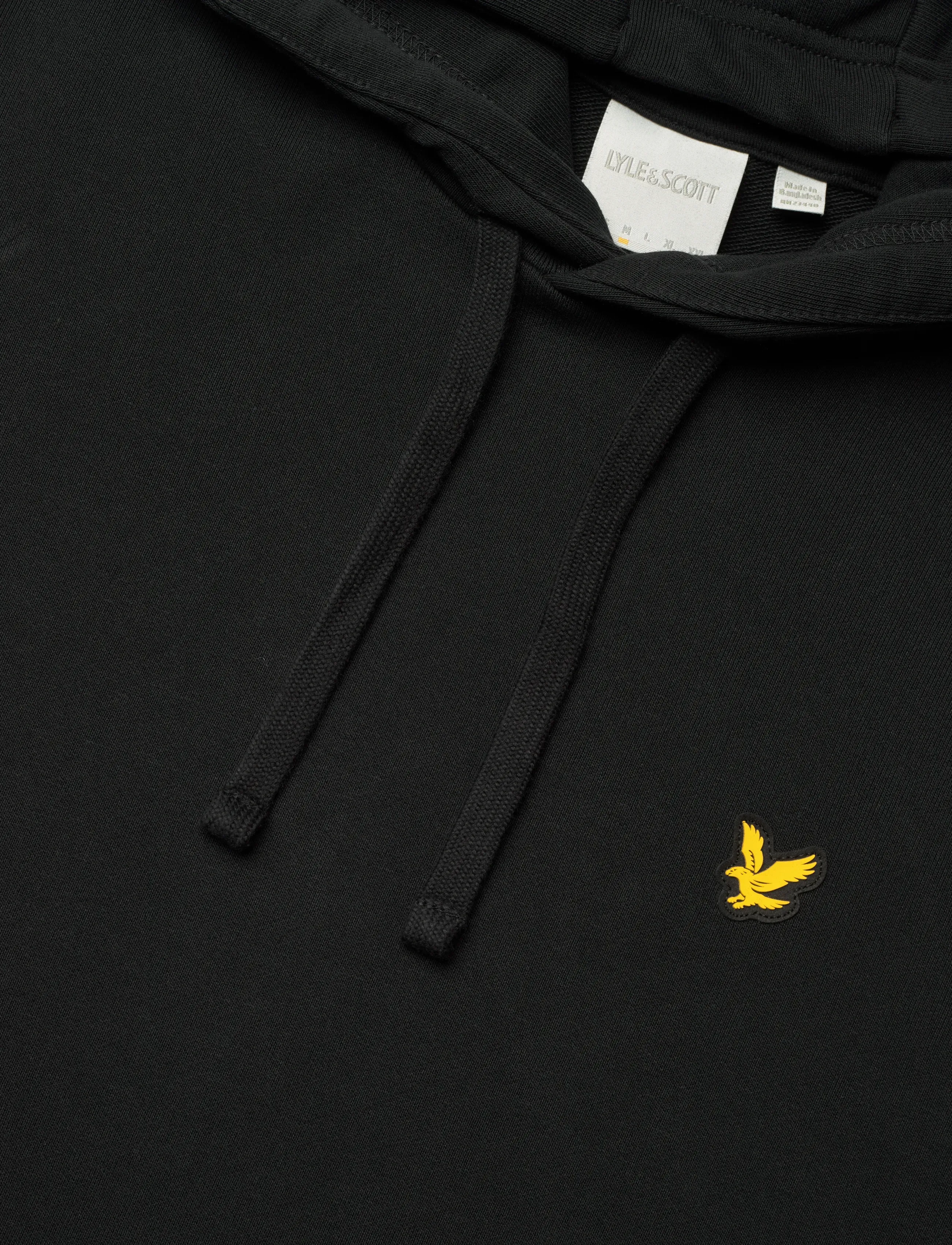 Lyle & Scott - Sports Hoodie - hættetrøjer - true black - 2