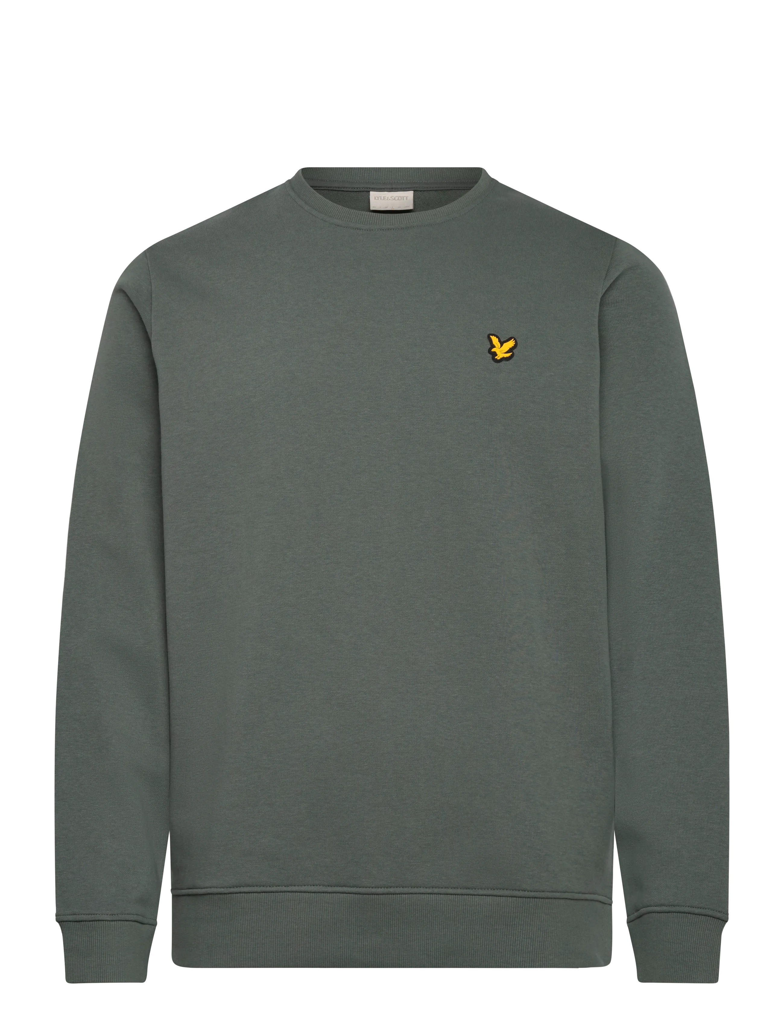 Lyle & Scott Sports Crew Neck Sweatshirt - Tanktops - GREEN MERCURIAL / khaki/green