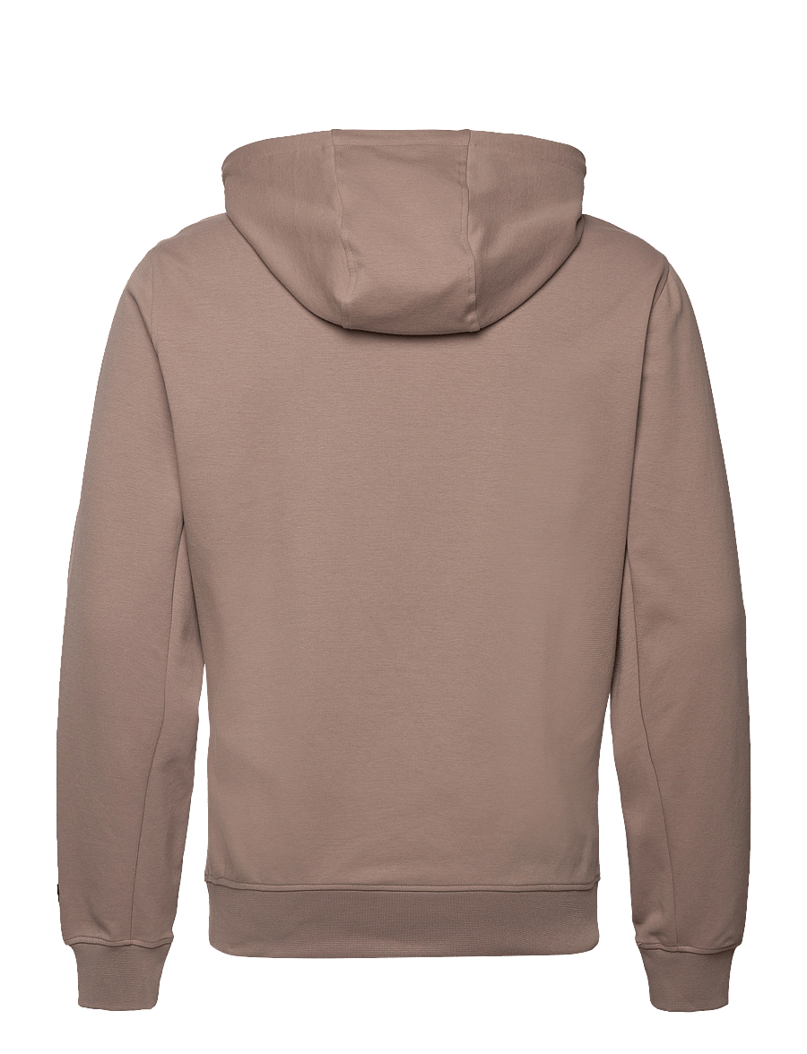 Lyle & Scott - Softshell Hybrid Pullover Hoodie - x302 heritage taupe - 2