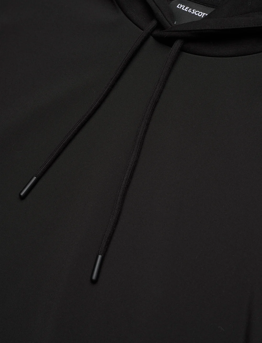 Lyle & Scott - Softshell Hybrid Pullover Hoodie - hoodies - z865 jet black - 2