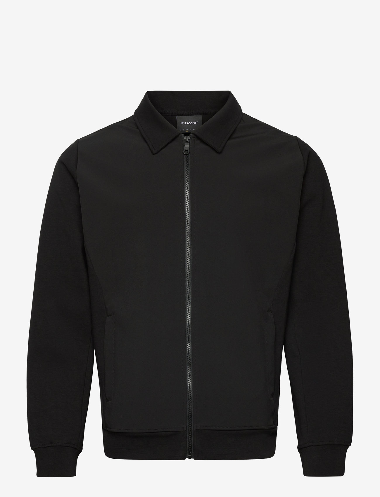 Lyle & Scott - Softshell Hybrid Track Jacket - leichte jacken - z865 jet black - 0