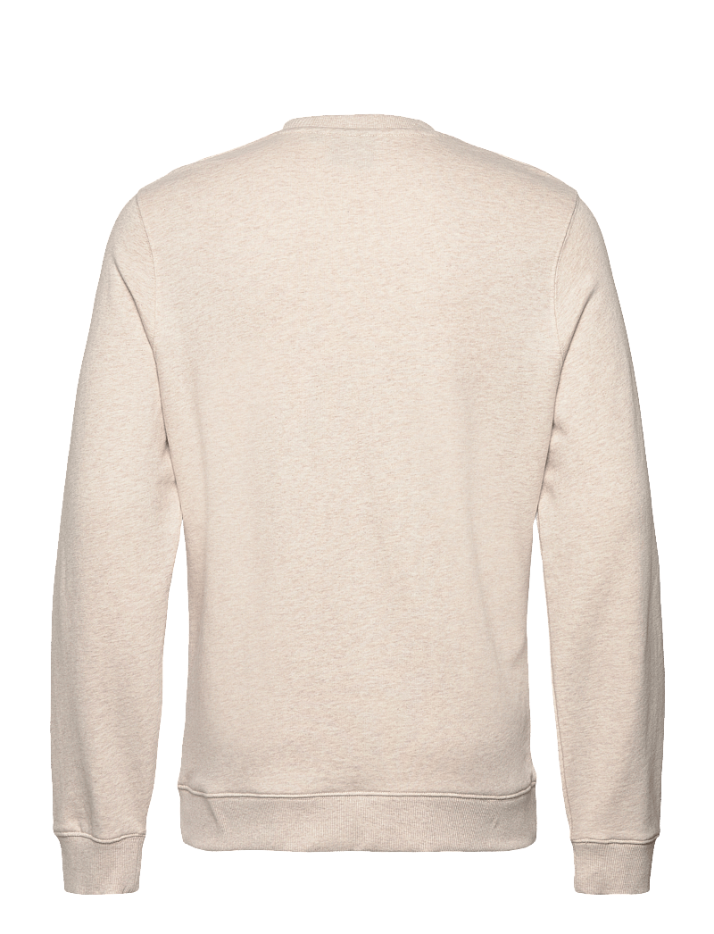 Lyle & Scott - Heathered Crew Neck Sweatshirt - sweatshirts - x834 natural marl - 2