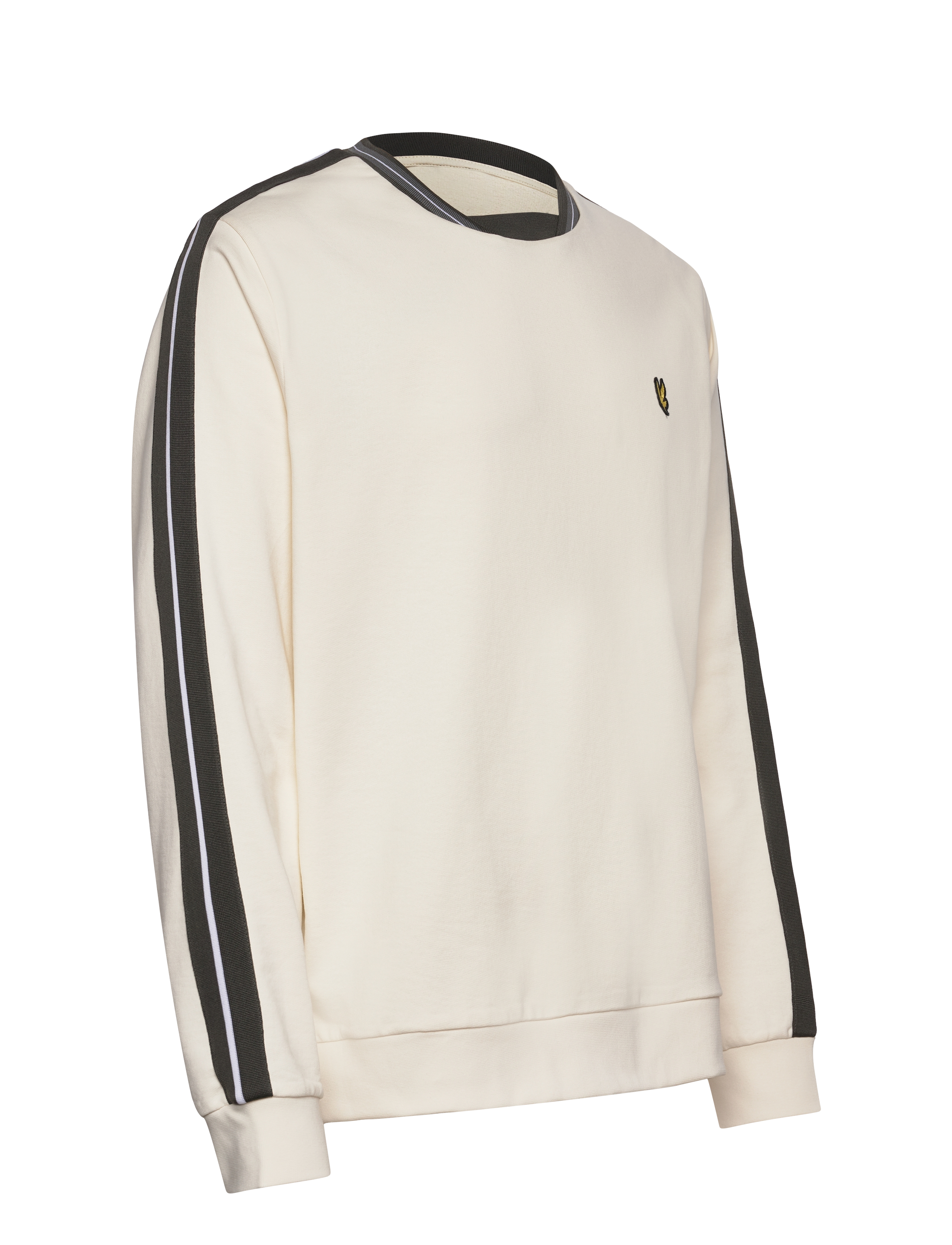 Lyle & Scott - Contrast Taped Sweatshirt - sweatshirts - x788 natural - 3