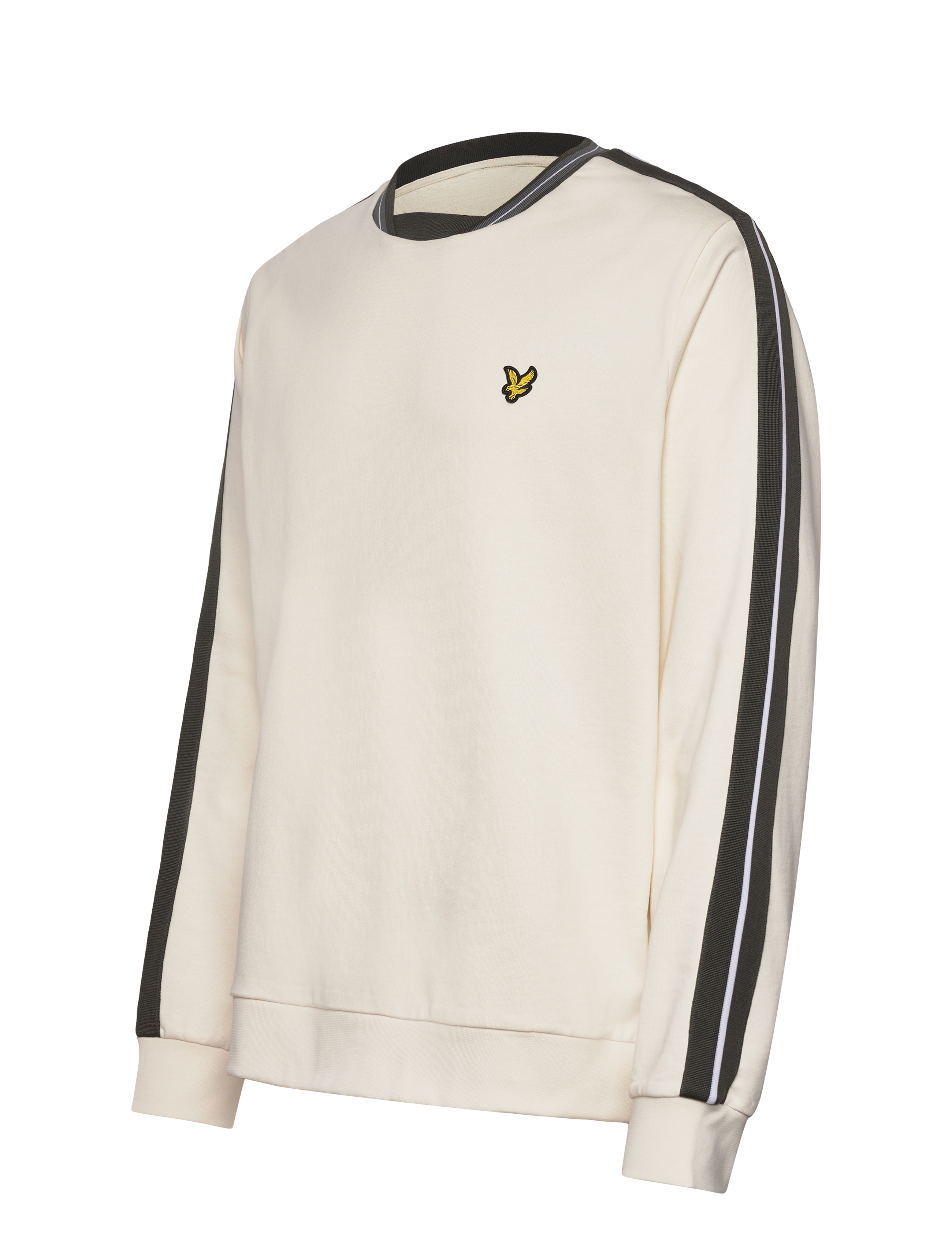 Lyle & Scott - Contrast Taped Sweatshirt - sweatshirts - x788 natural - 4