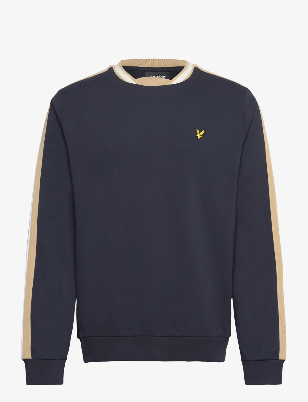 Lyle & Scott - Contrast Taped Sweatshirt - sweatshirts - z271 dark navy - 1