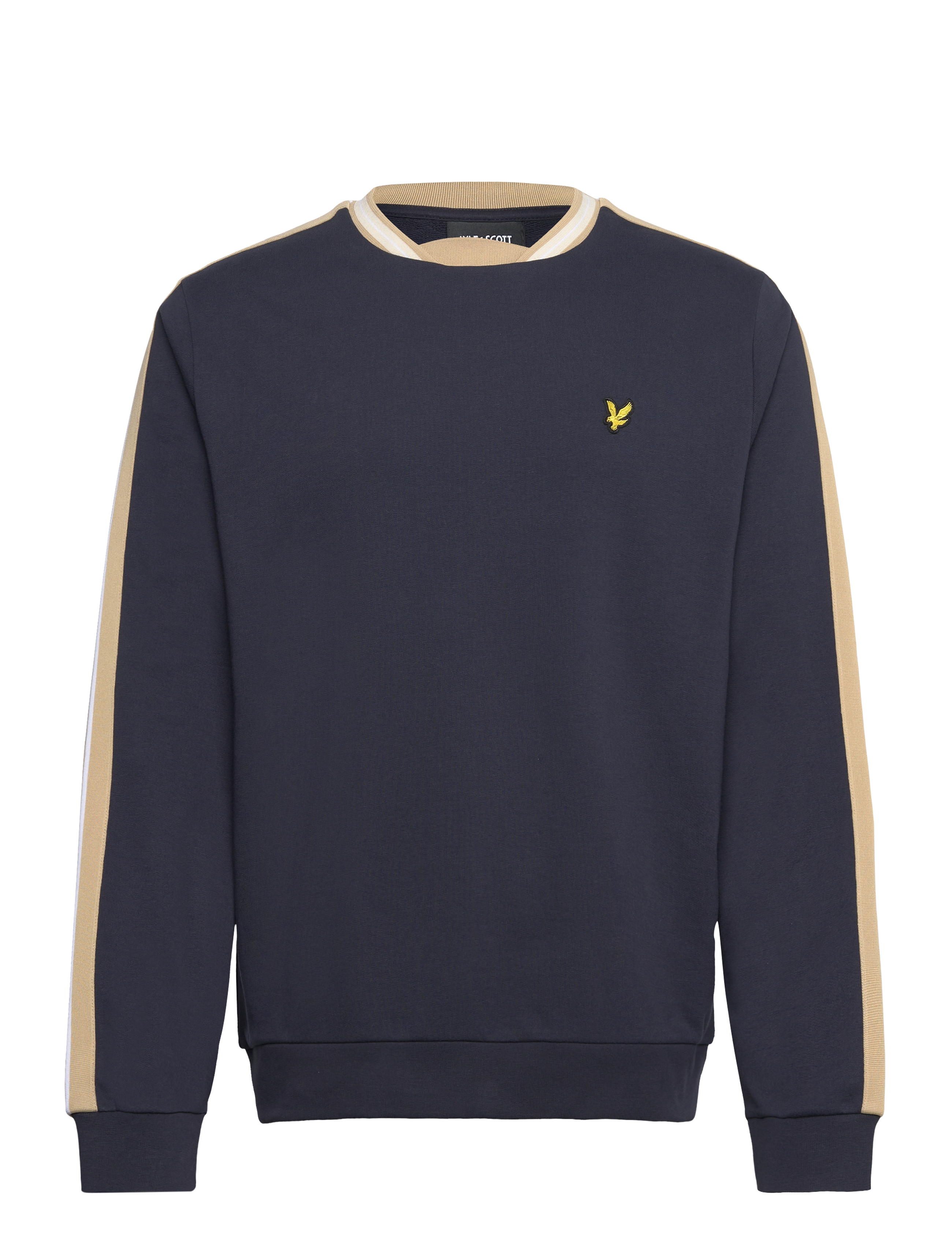 Lyle & Scott Contrast Taped Sweatshirt - Lyle & Scott - Z271 DARK NAVY / navy