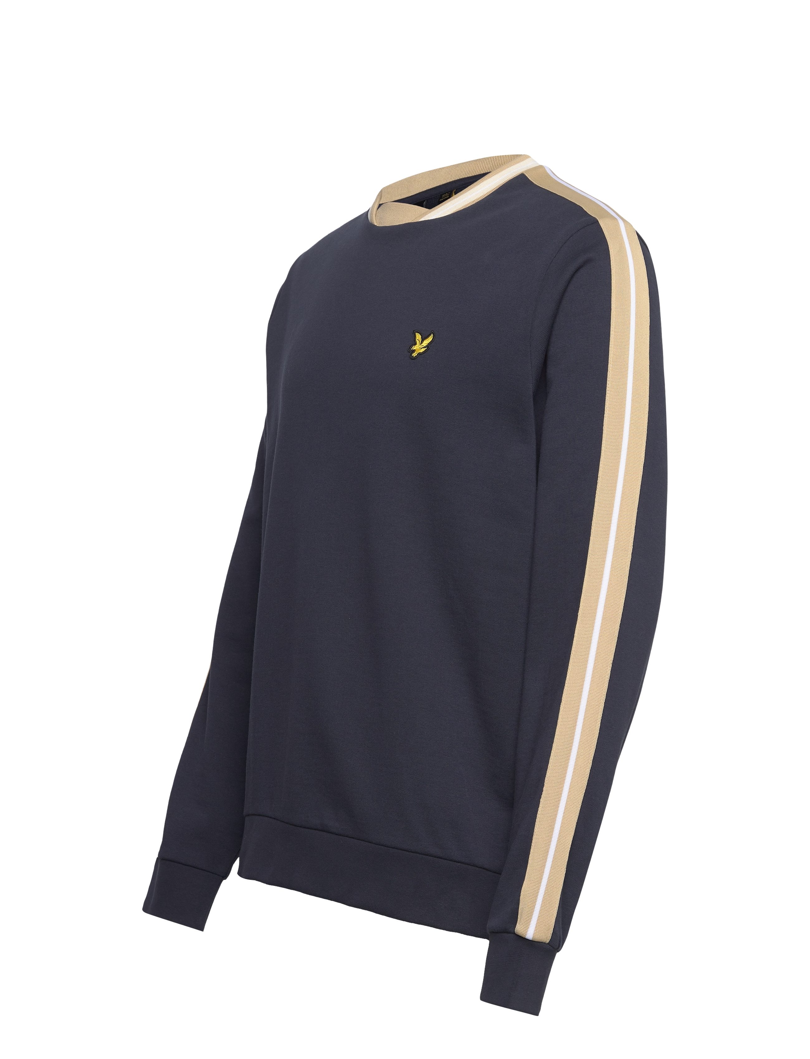 Lyle & Scott - Contrast Taped Sweatshirt - feriefavoritter - z271 dark navy - 3