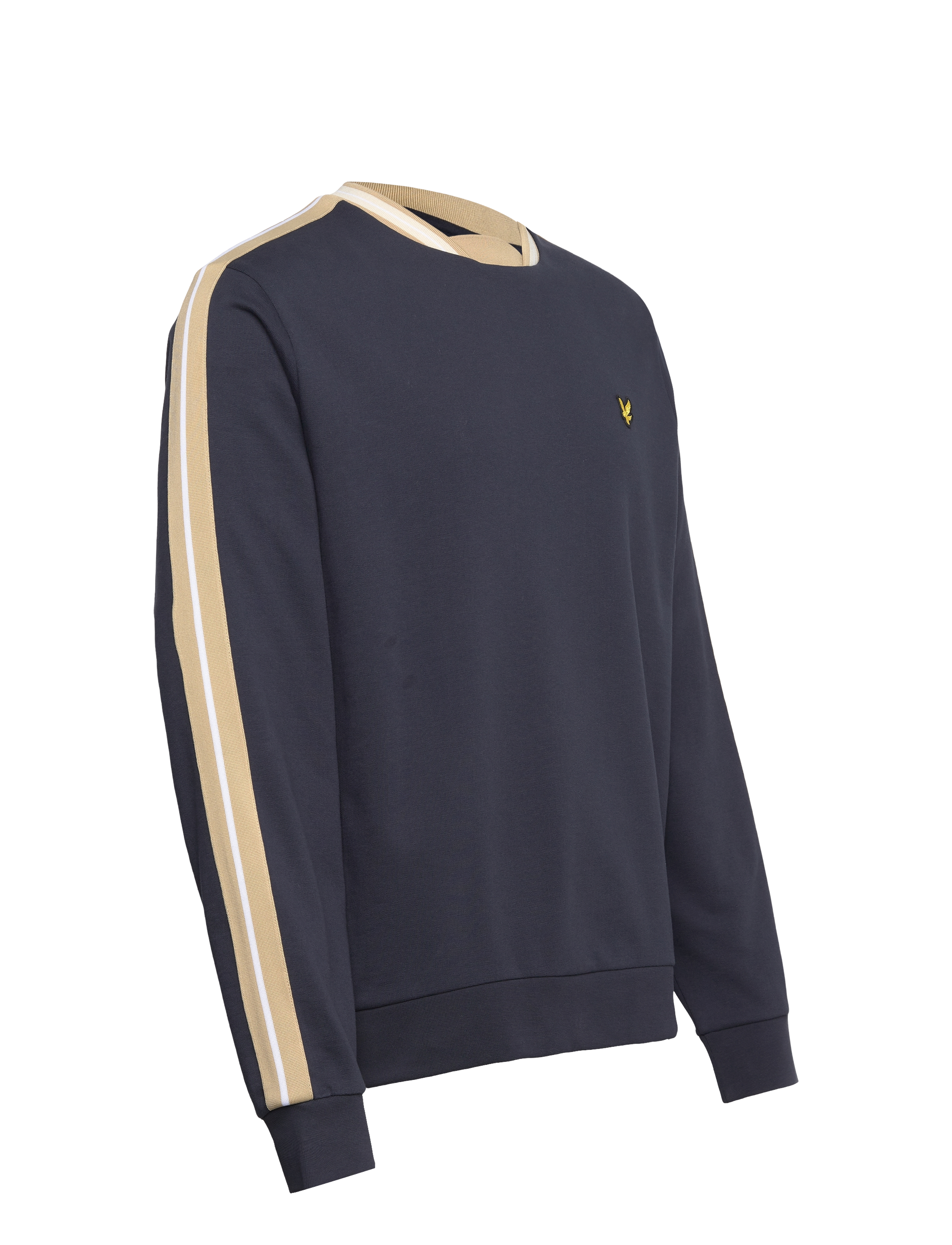 Lyle & Scott - Contrast Taped Sweatshirt - feriefavoritter - z271 dark navy - 4