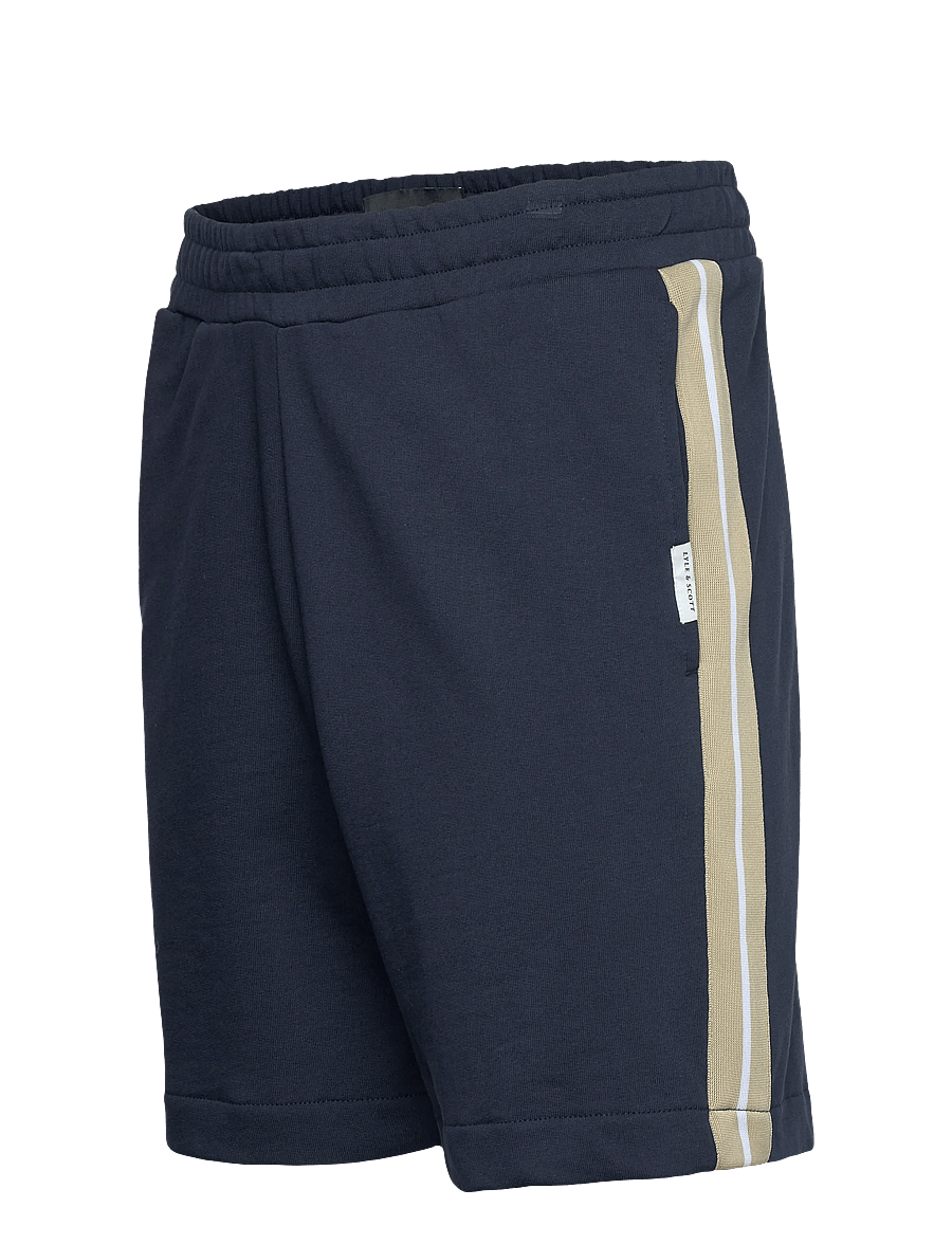 Lyle & Scott - Contrast Taped Sweatshorts - sweatshorts - z271 dark navy - 3
