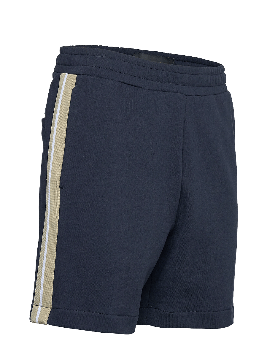 Lyle & Scott - Contrast Taped Sweatshorts - sweatshorts - z271 dark navy - 4