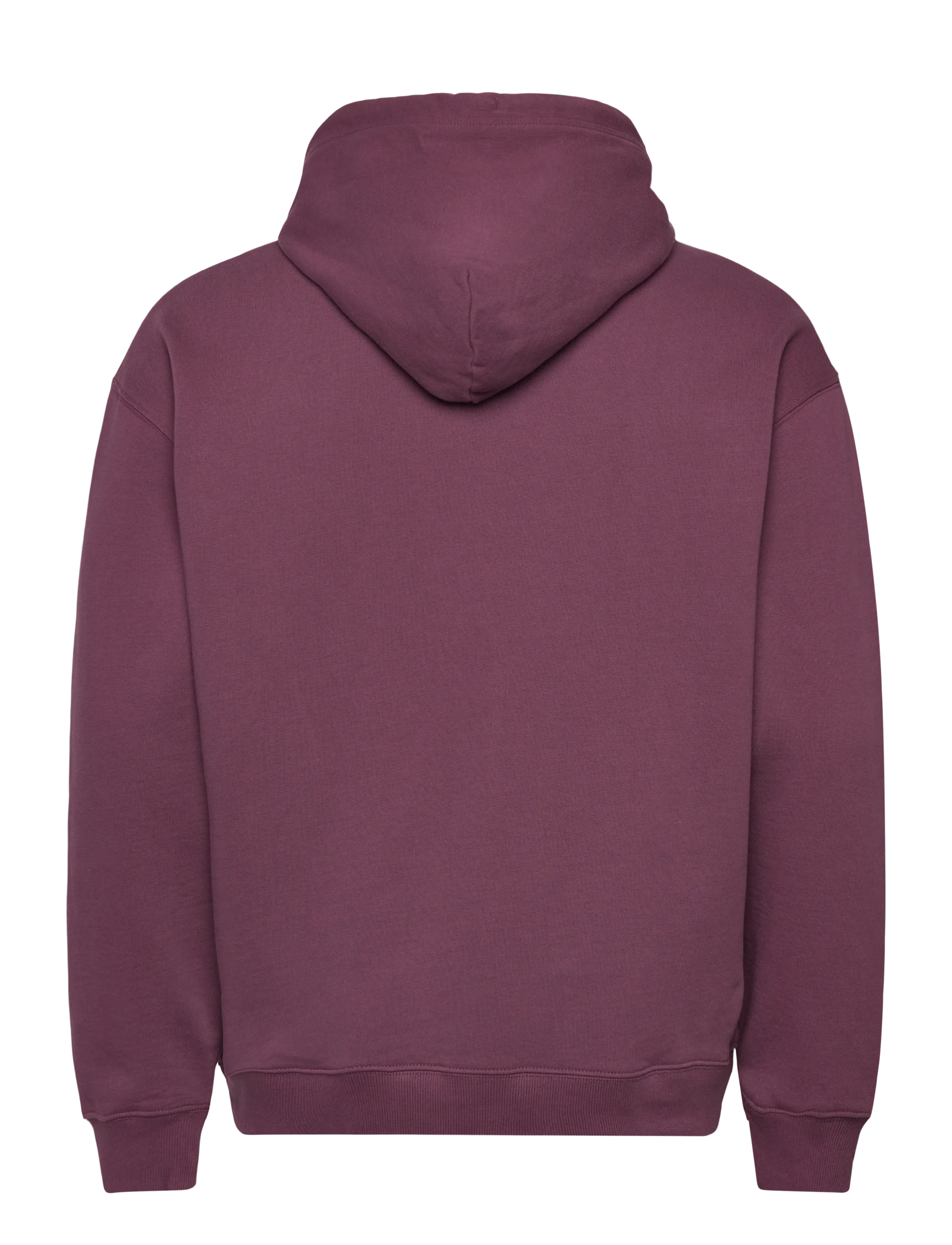 Lyle & Scott - Script Brushback Pullover Hoodie - sweatshirts - x868 dusky maroon - 2