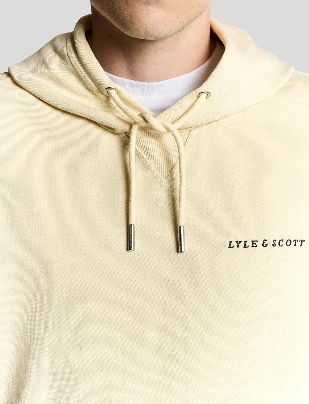 Lyle & Scott - Script Brushback Pullover Hoodie - hoodies - x869 foam - 5