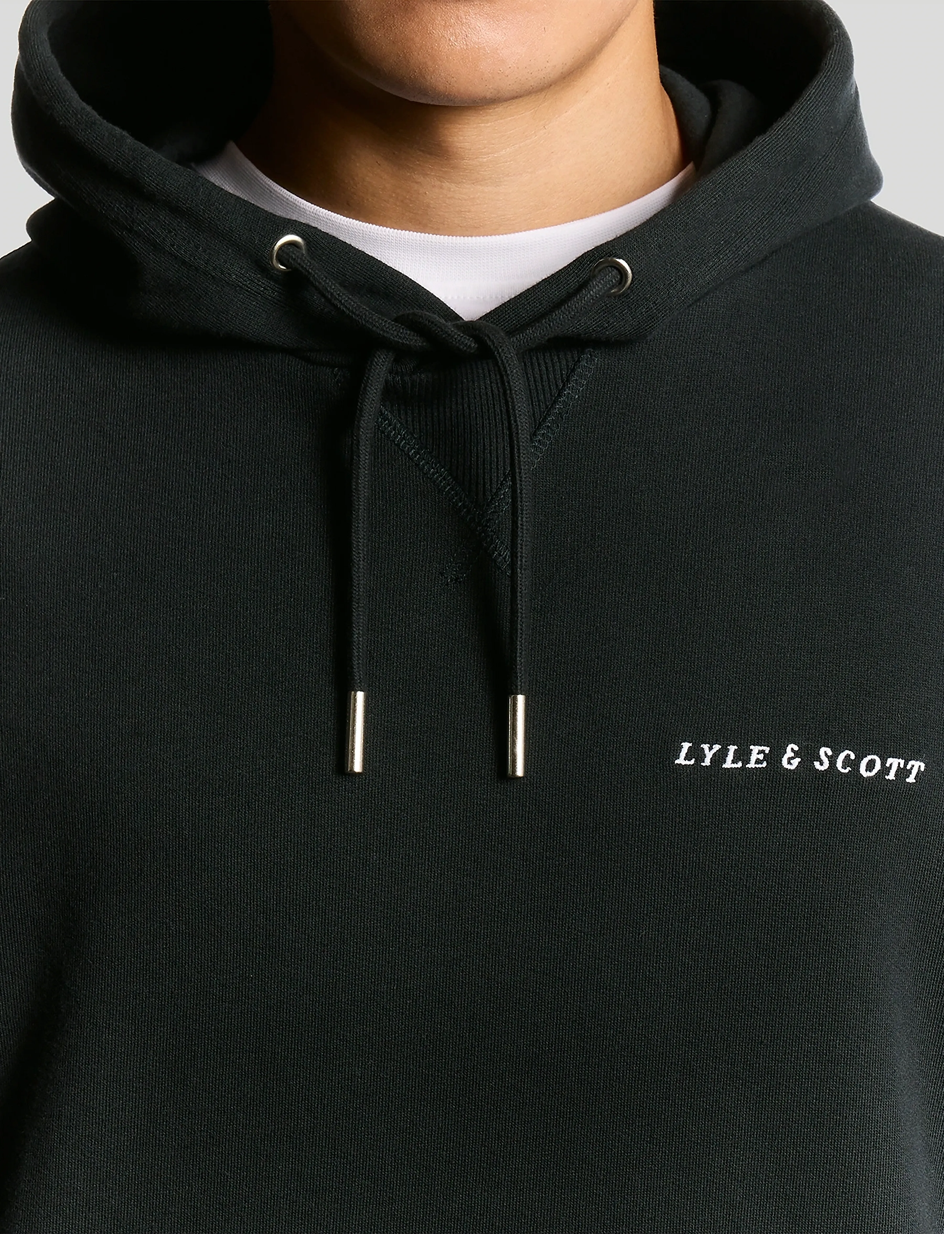 Script Brushback Pullover Hoodie 4