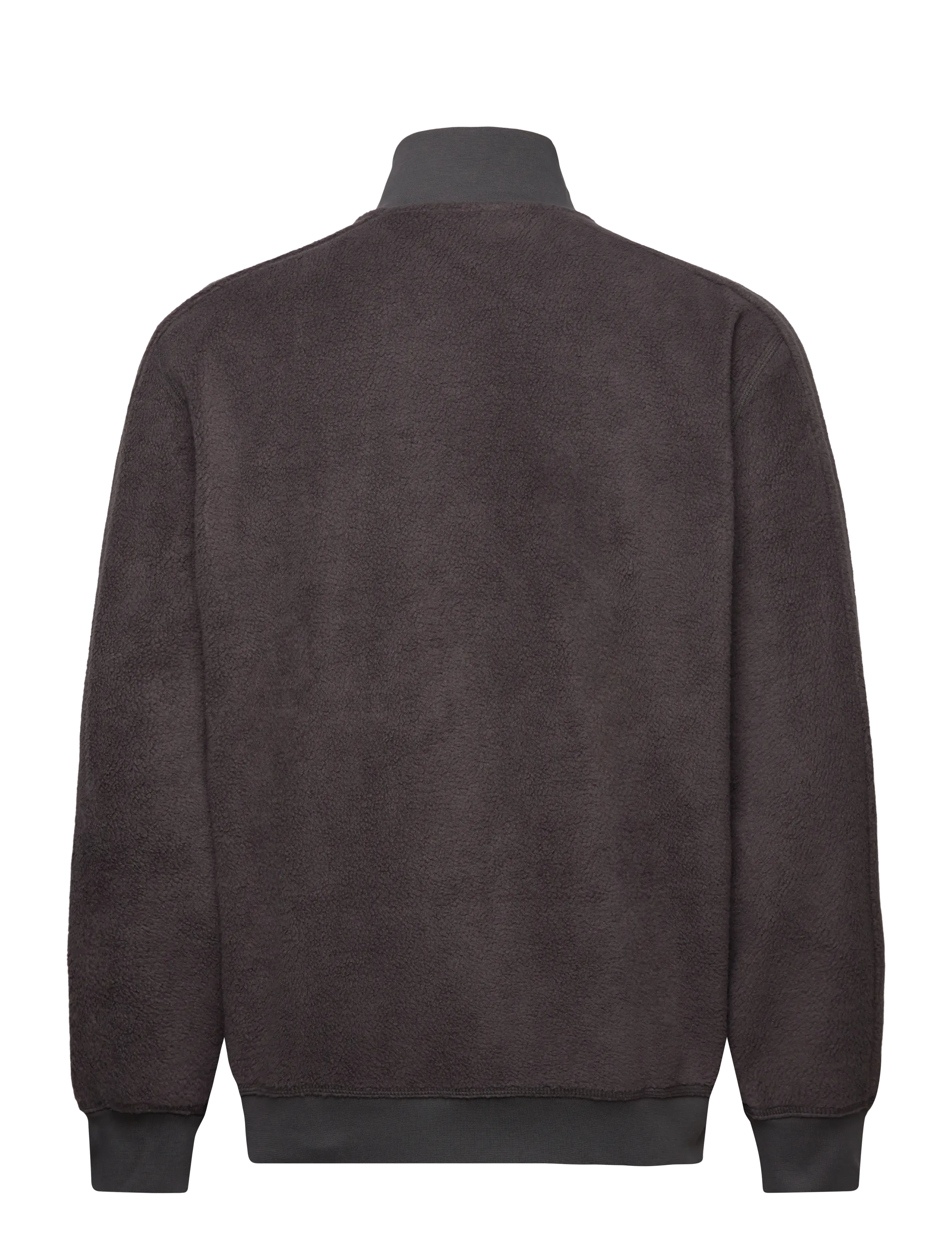 Lyle & Scott - Polar Fleece Track Jacket - sweatshirts - 398 charcoal marl - 2