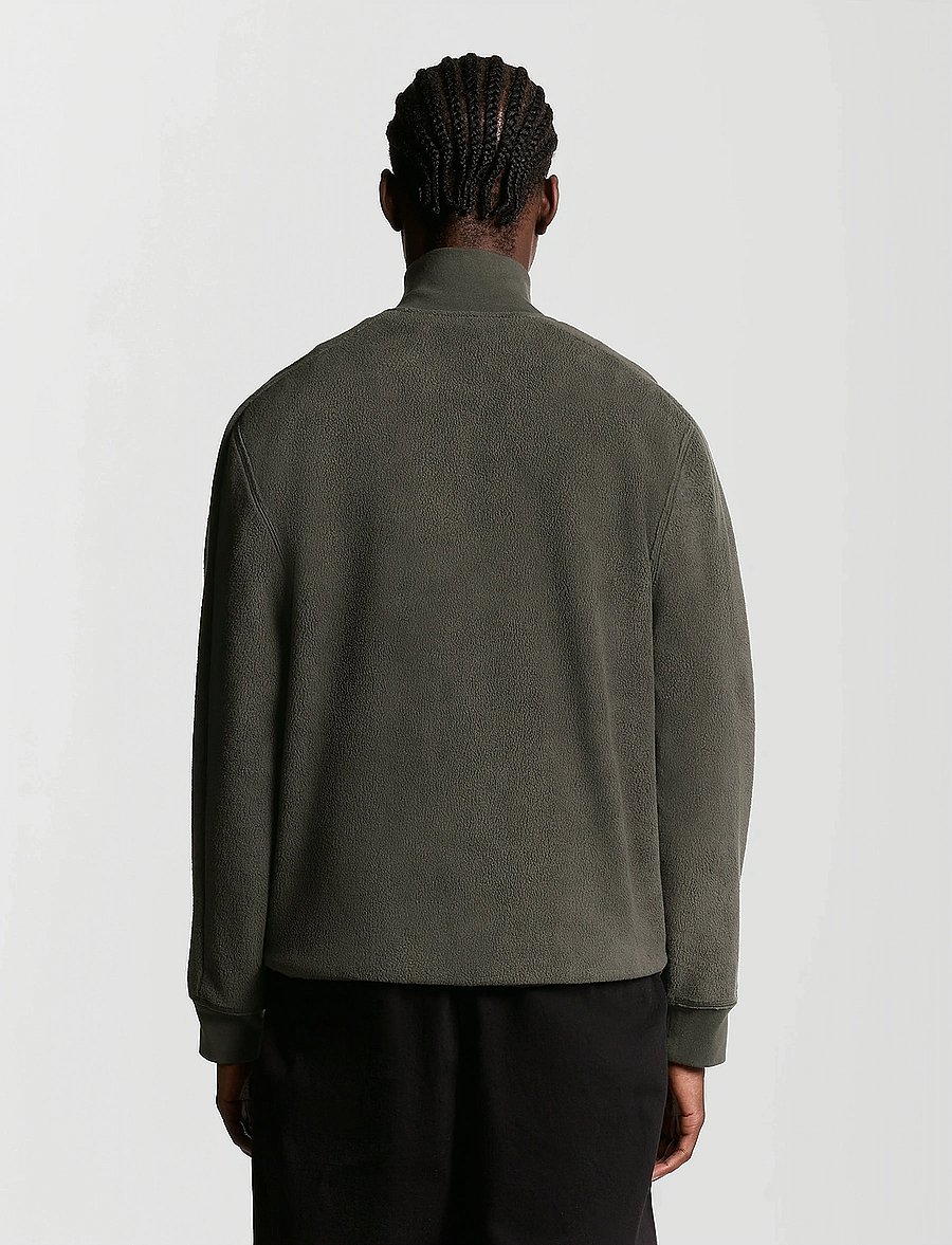 Lyle & Scott - Polar Fleece Track Jacket - fleece-pullover - 398 charcoal marl - 3