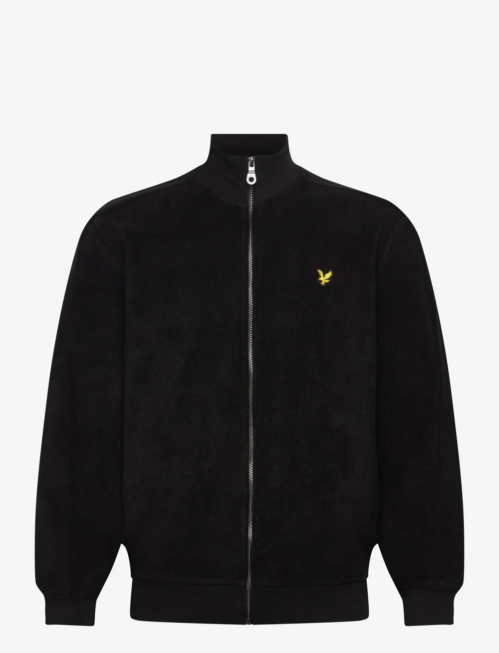 Lyle & Scott - Polar Fleece Track Jacket - fleece-pullover - z865 jet black - 1