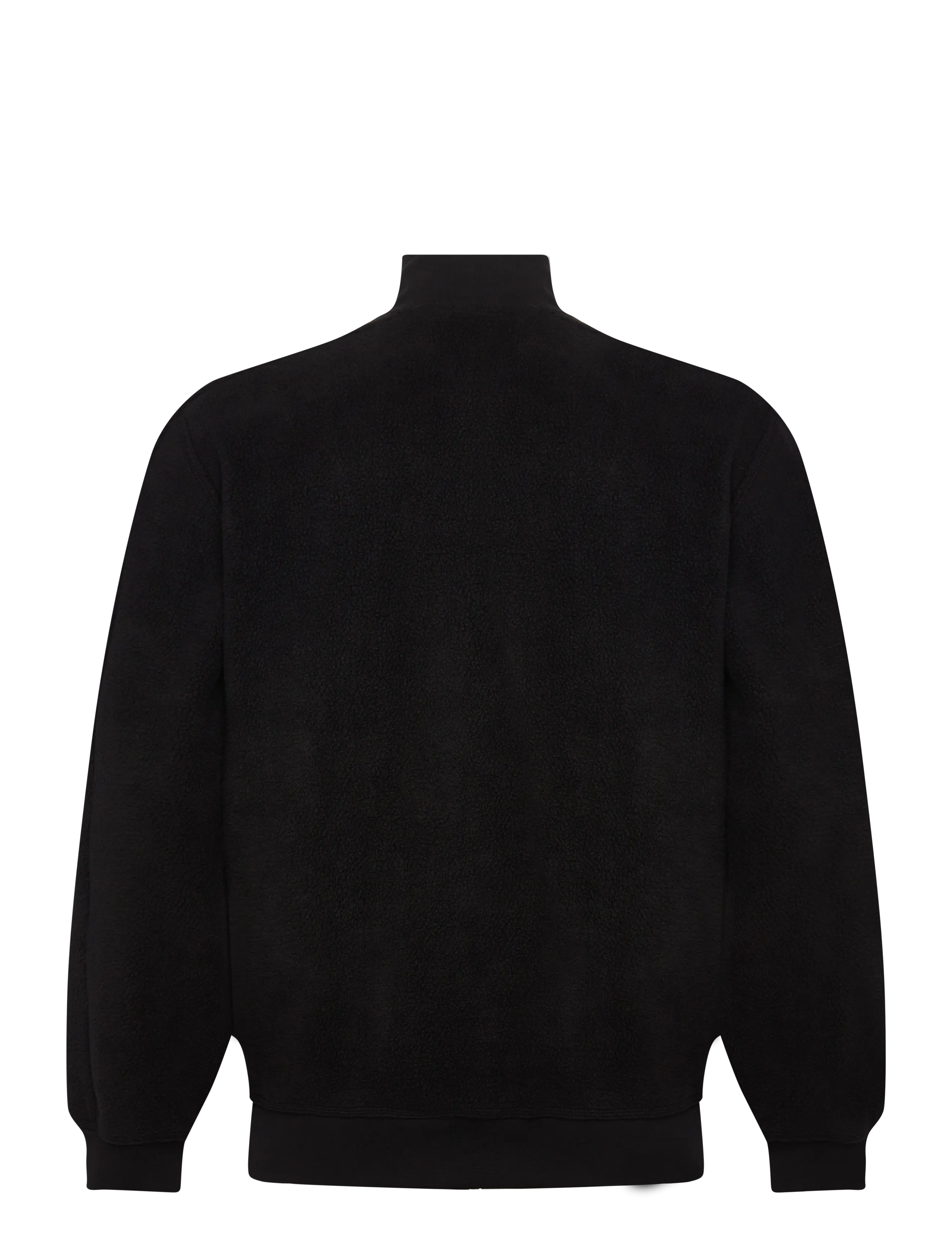 Lyle & Scott - Polar Fleece Track Jacket - fleecetrøjer - z865 jet black - 2