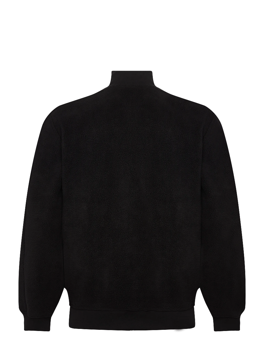 Lyle & Scott - Polar Fleece Track Jacket - fleecetrøjer - z865 jet black - 2