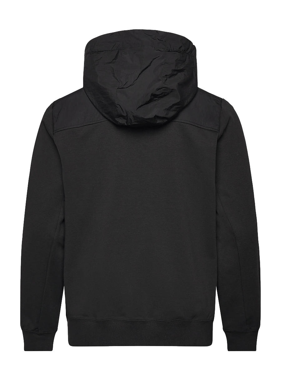 Lyle & Scott - Panelled Hybrid Jacket - hybrid-jacken - x002 black ice - 2