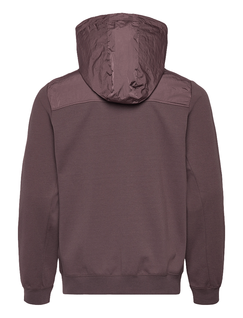 Lyle & Scott - Panelled Hybrid Jacket - hybridjackor - x863 espresso - 2