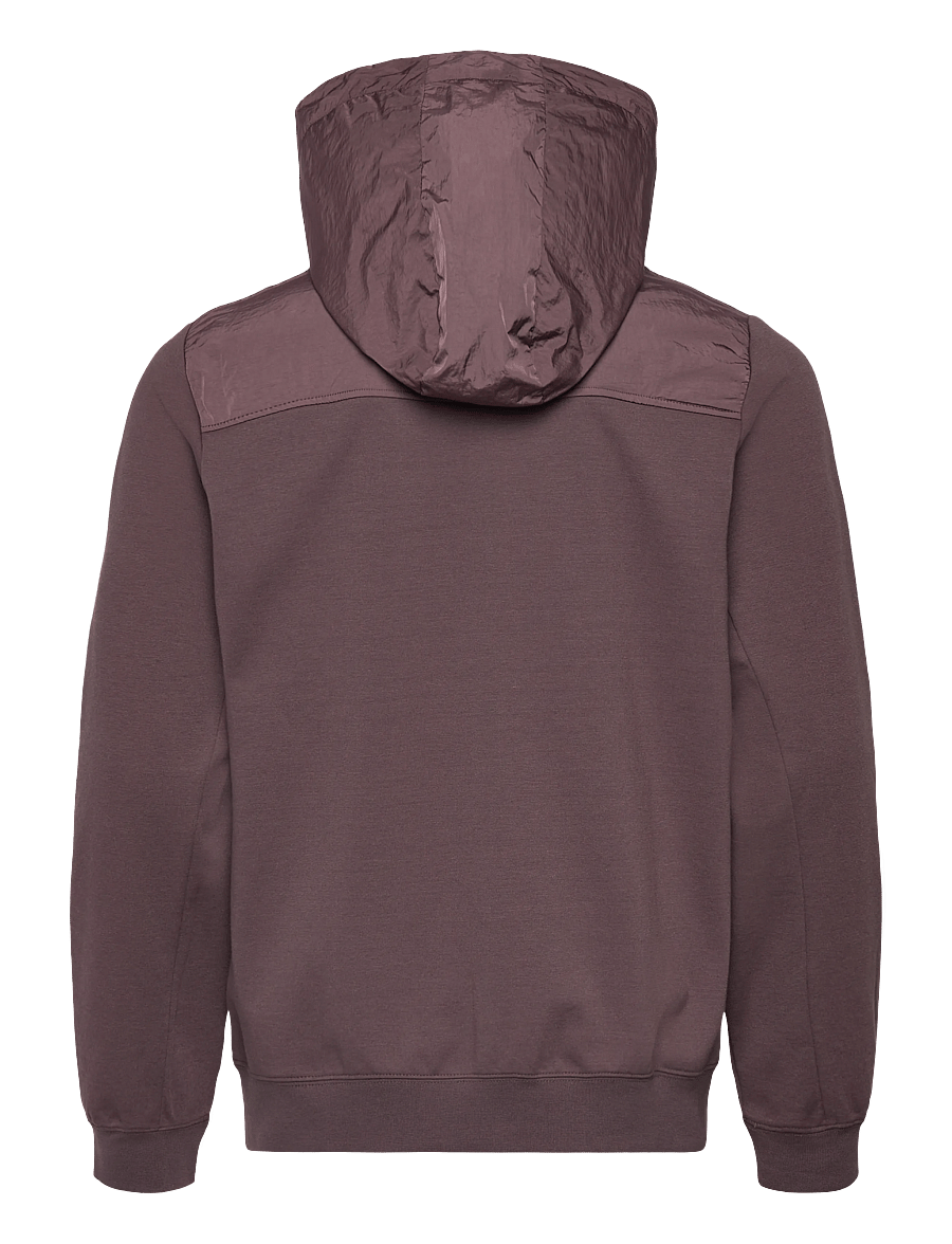 Lyle & Scott - Panelled Hybrid Jacket - hybrid-jacken - x863 espresso - 2
