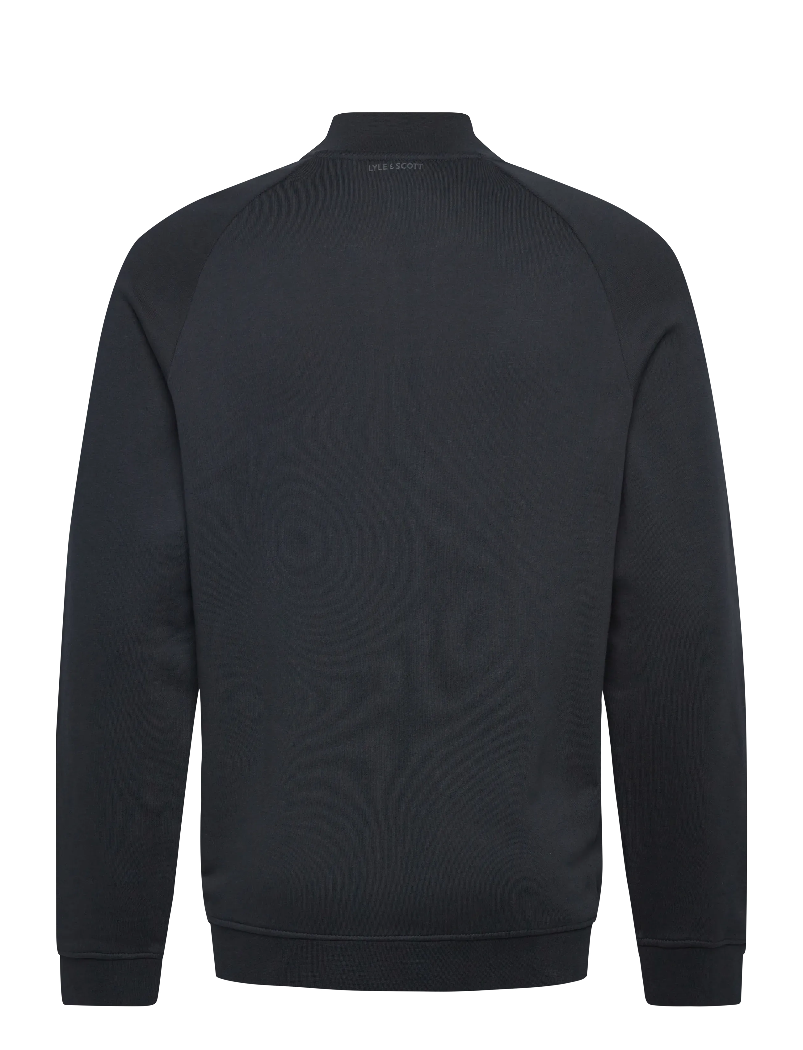 Lyle & Scott - Half Raglan Jersey Bomber - sweatshirts - z271 dark navy - 2