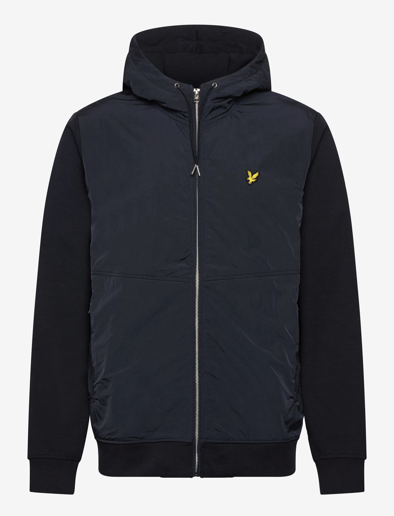 Lyle & Scott - Half Raglan Hybrid Hoodie - kapuutsiga dressipluusid - z271 dark navy - 1