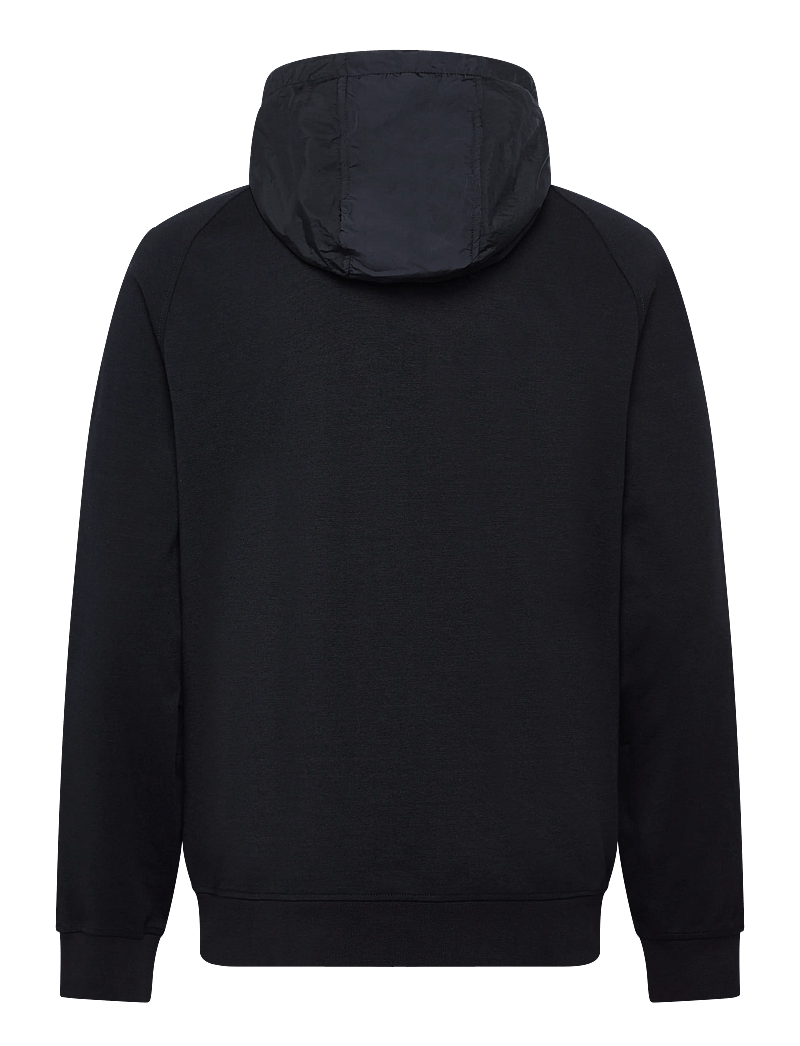 Lyle & Scott - Half Raglan Hybrid Hoodie - hættetrøjer - z271 dark navy - 2