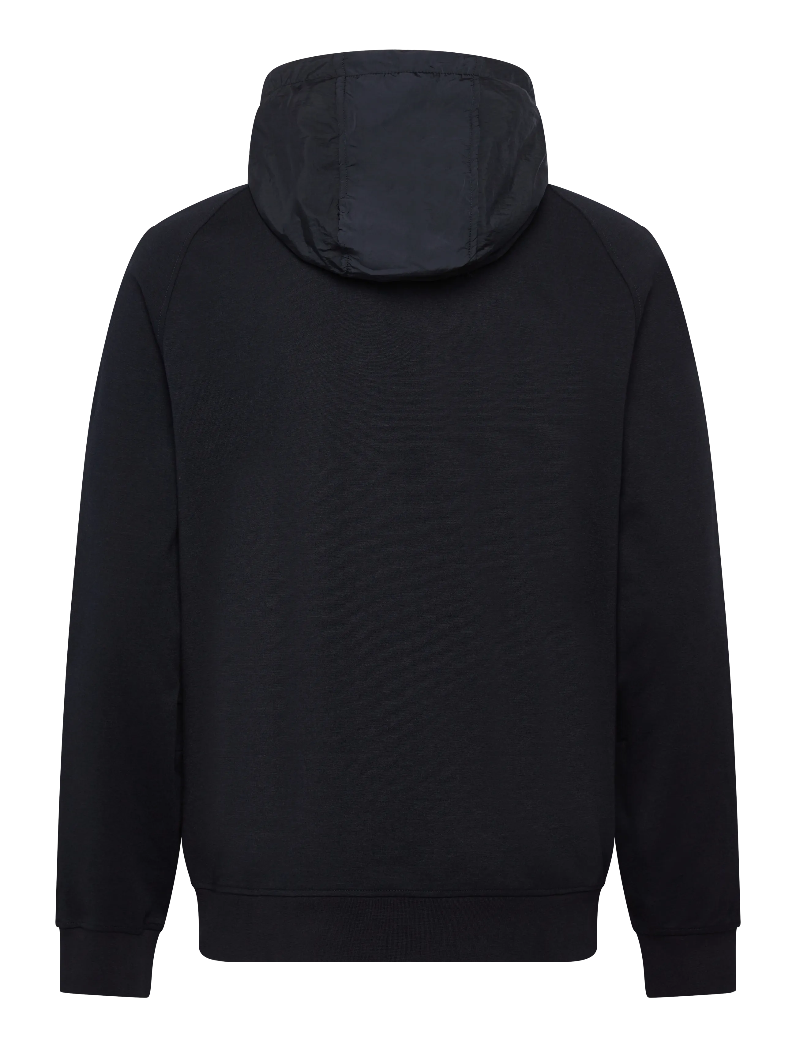 Lyle & Scott - Half Raglan Hybrid Hoodie - hættetrøjer - z271 dark navy - 2