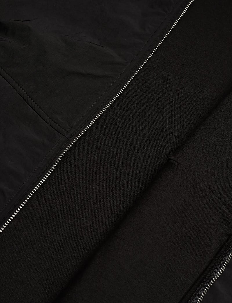 Lyle & Scott - Half Raglan Hybrid Hoodie - hoodies - z865 jet black - 4