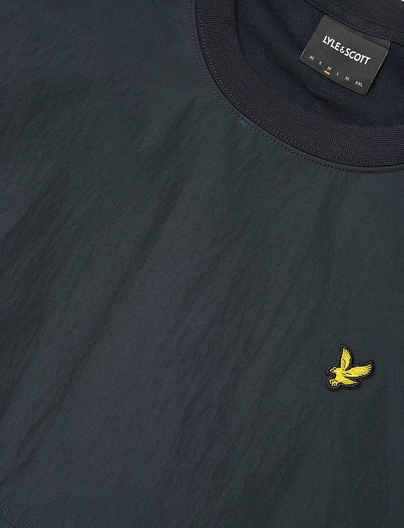 Lyle & Scott - Half Raglan Hybrid Sweatshirt - sweatshirts - z271 dark navy - 2