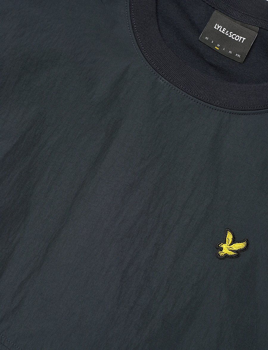 Lyle & Scott - Half Raglan Hybrid Sweatshirt - sweatshirts - z271 dark navy - 2