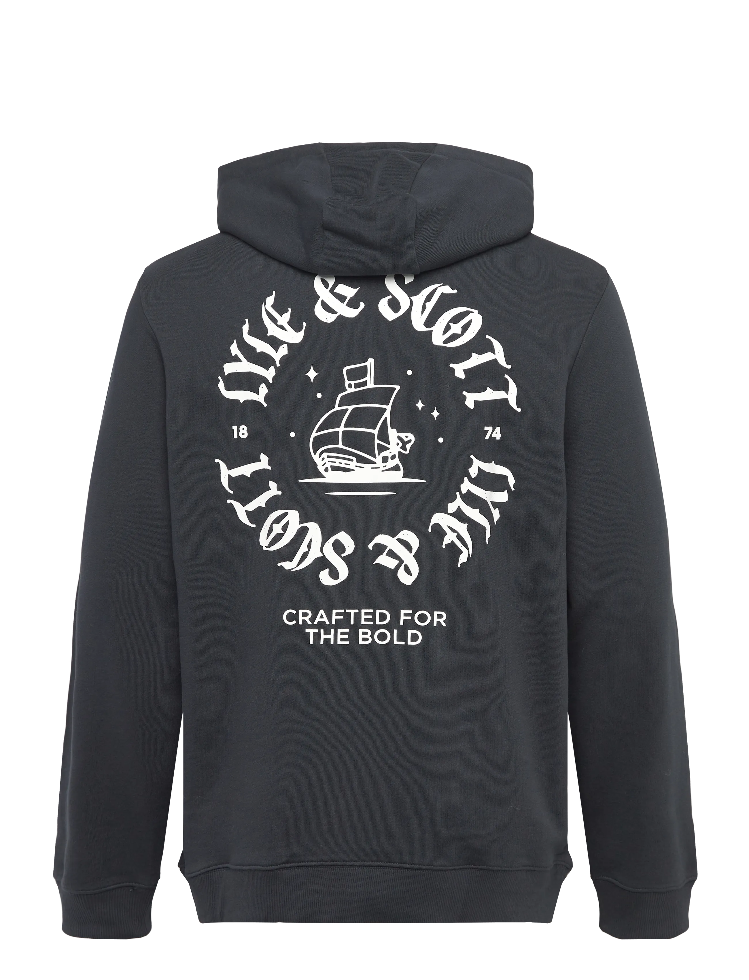 Lyle & Scott - Ship Insignia Graphic Hoodie - sweats à capuche - z271 dark navy - 1