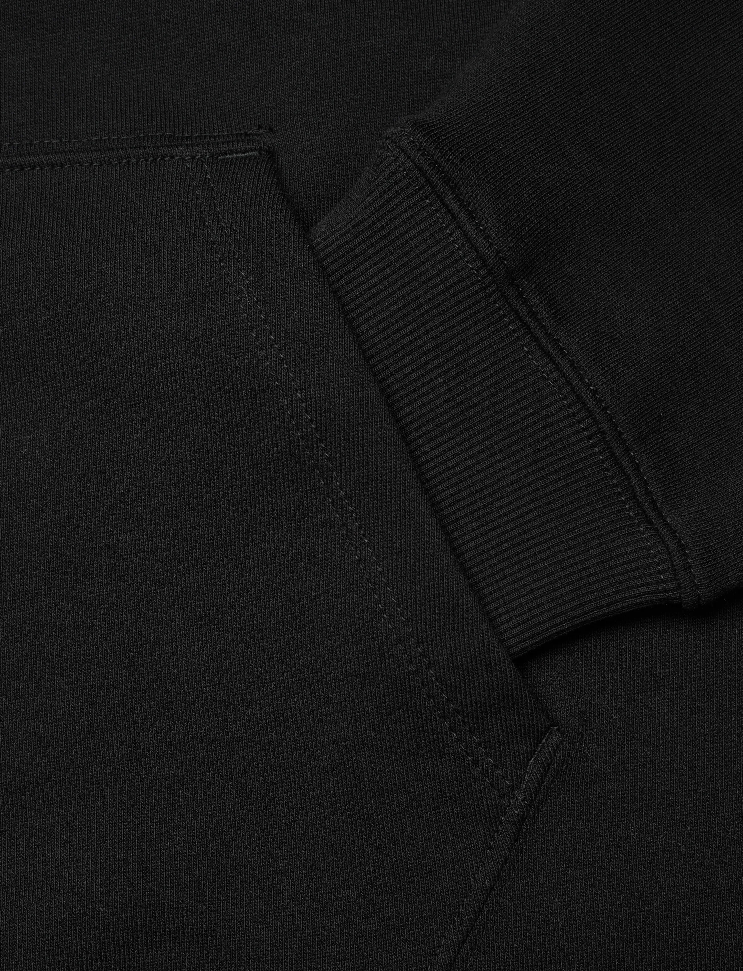Lyle & Scott - Ship Insignia Graphic Hoodie - hettegensere - z865 jet black - 3