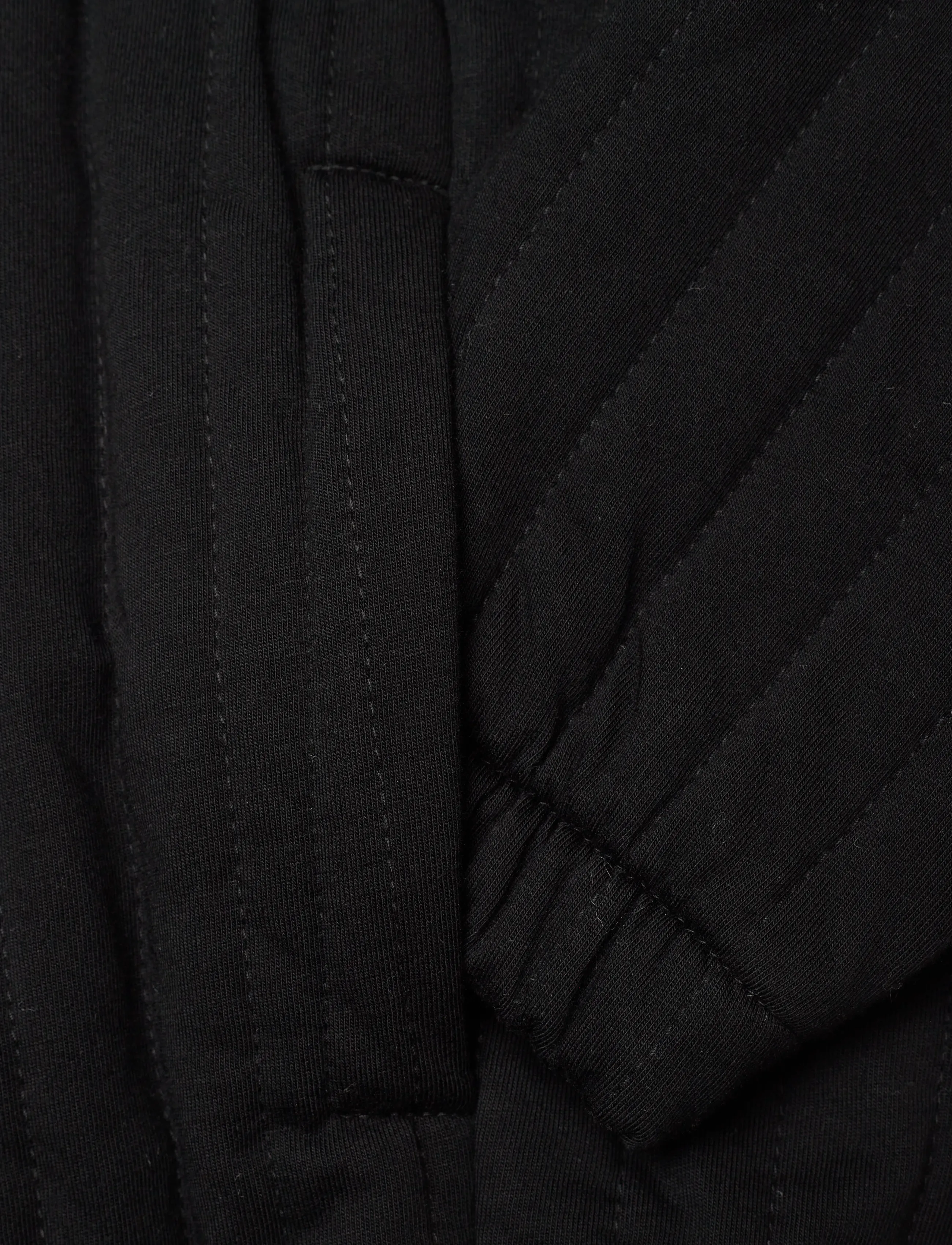 Lyle & Scott - Quilted Zip Through Hoodie - z865 jet black - 3