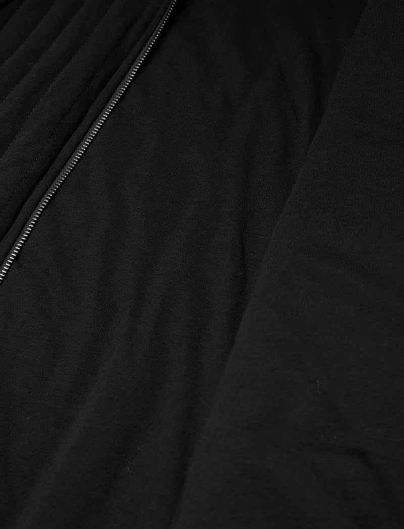 Lyle & Scott - Quilted Zip Through Hoodie - hoodies - z865 jet black - 4