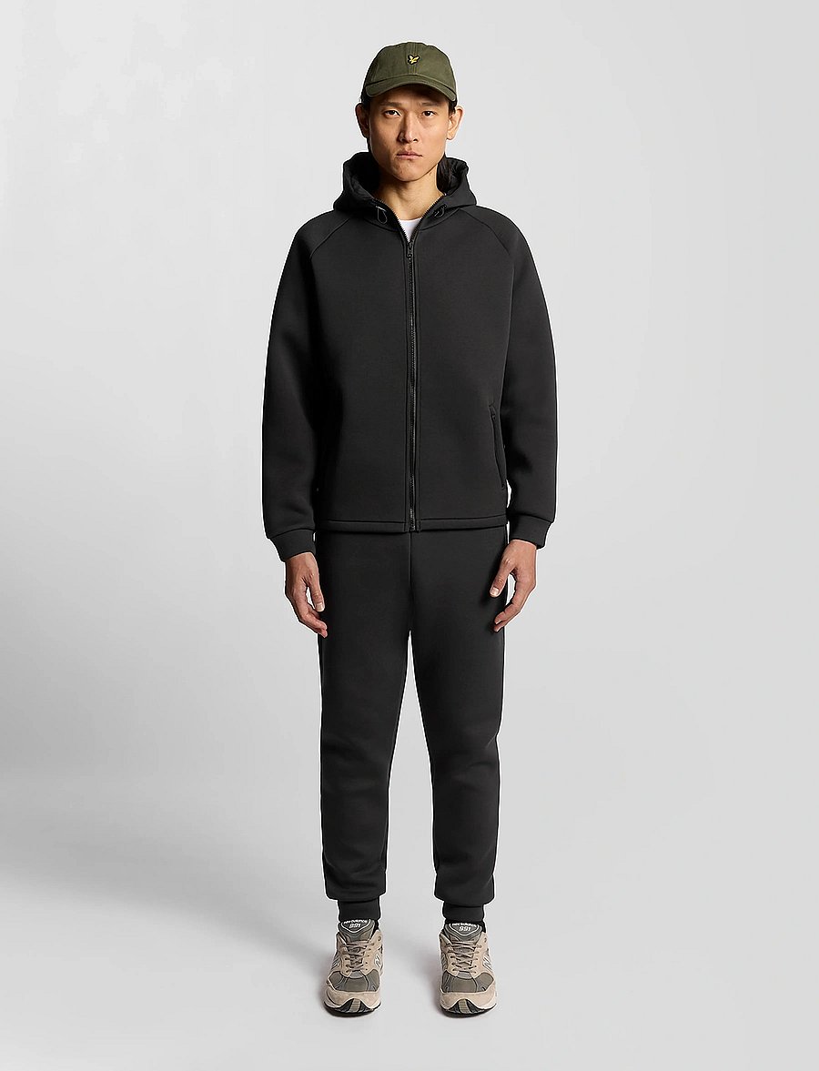Lyle & Scott - Neoprene Sweatpant - jogginghosen - jet black - 3