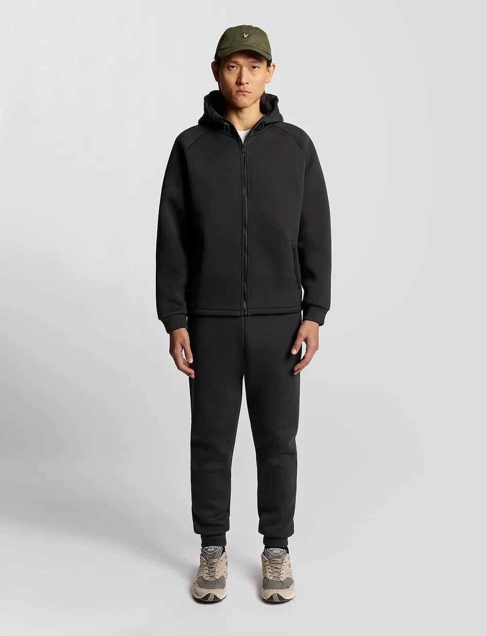 Lyle & Scott - Neoprene Sweatpant - jogginghosen - z865 jet black - 3