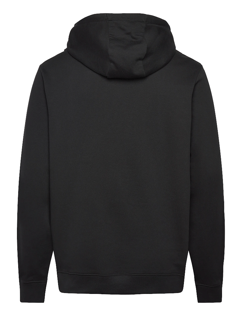 Lyle & Scott - Paper Letters Graphic Hoodie - hoodies - z865 jet black - 2