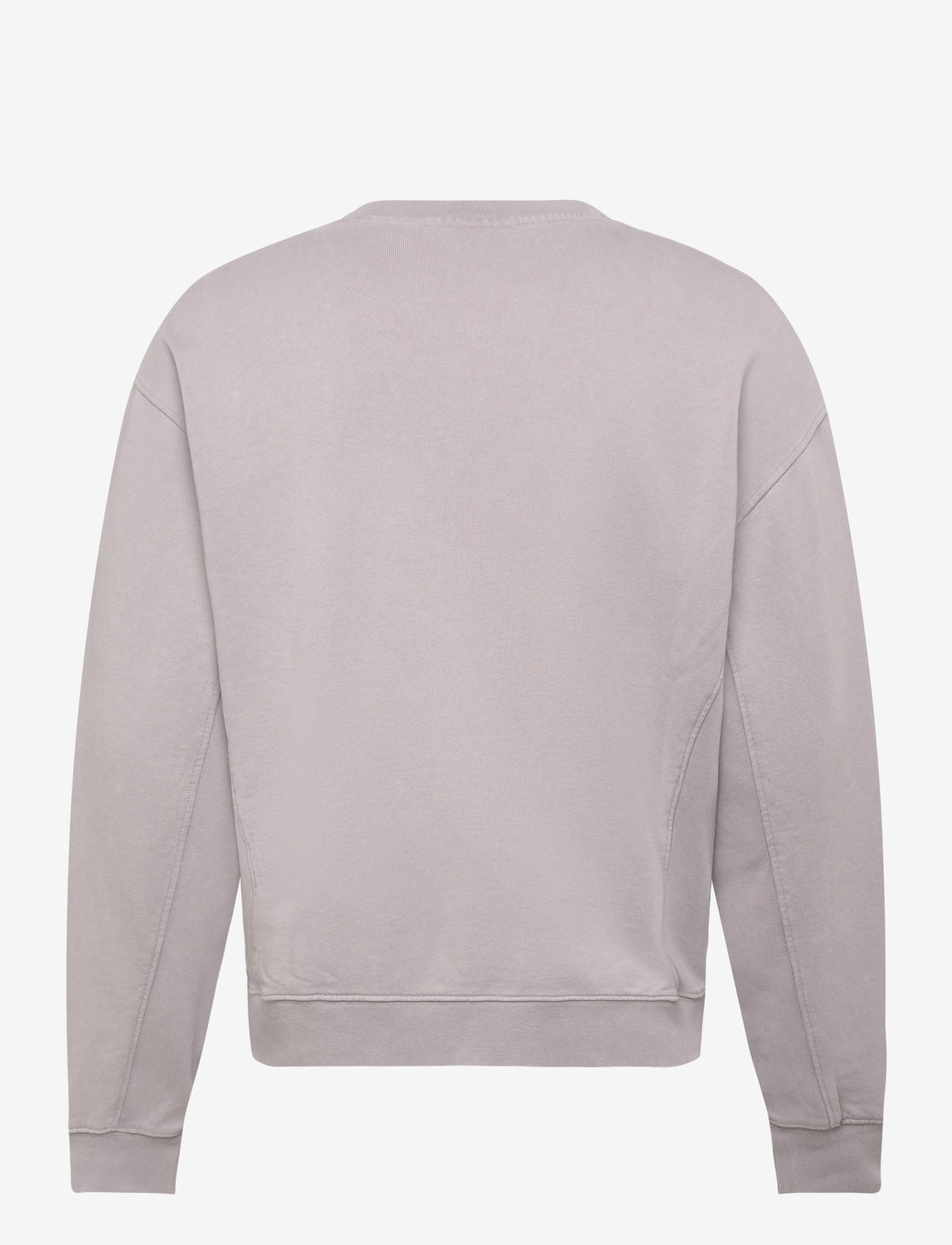 Lyle & Scott - Heavy Laundered Crew Neck Sweatshirt - sweatshirts - y116 pale lavendar - 2
