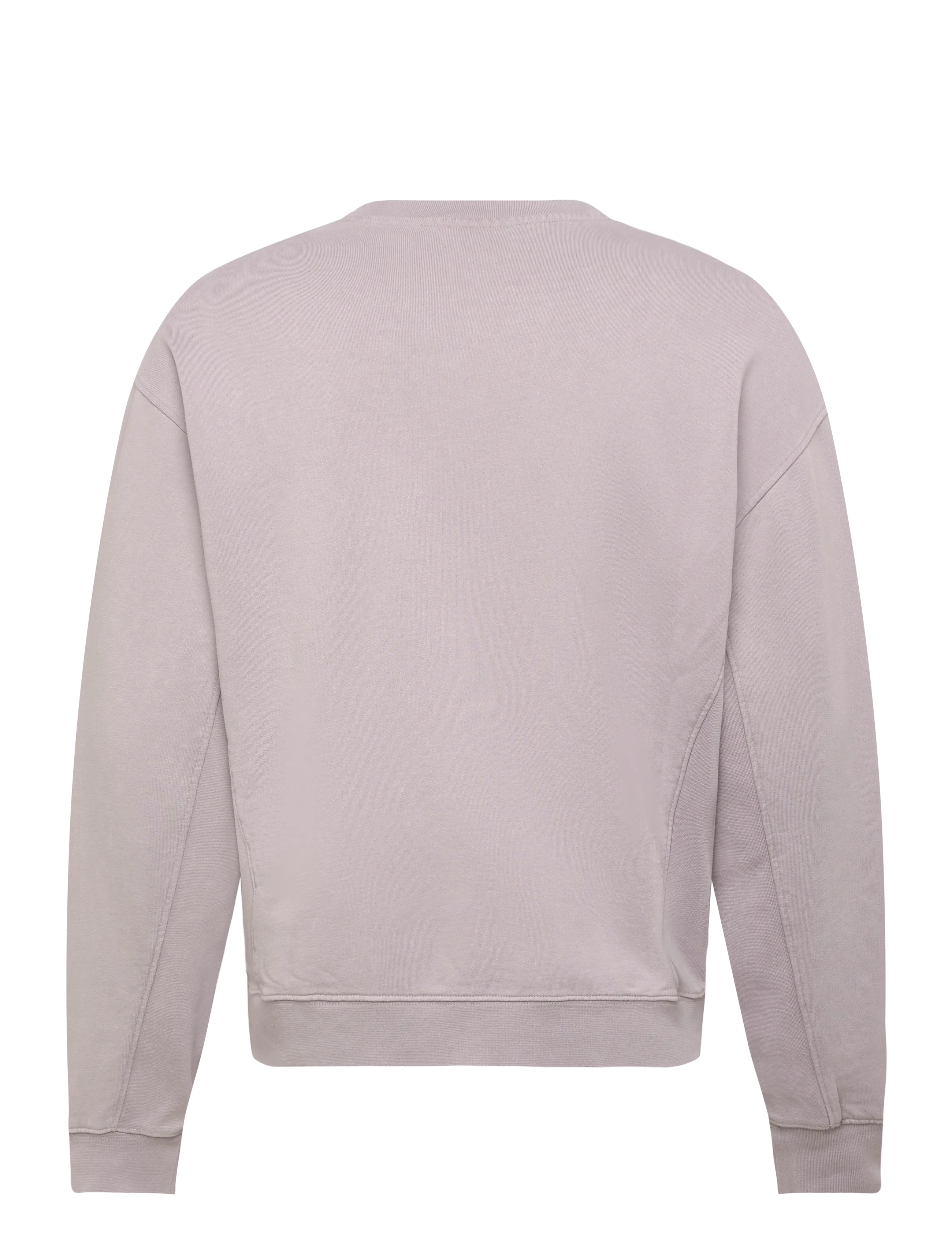 Lyle & Scott - Heavy Laundered Crew Neck Sweatshirt - sweatshirts - y116 pale lavendar - 2