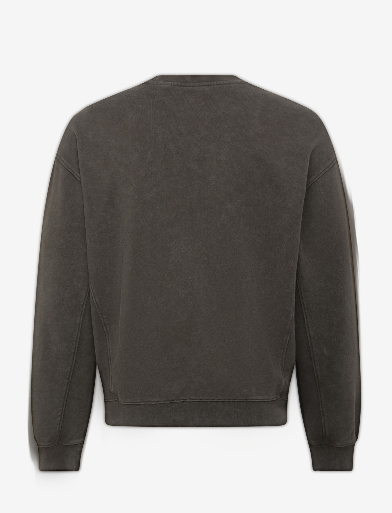 Lyle & Scott - Heavy Laundered Crew Neck Sweatshirt - sweatshirts - y118 soft black - 2