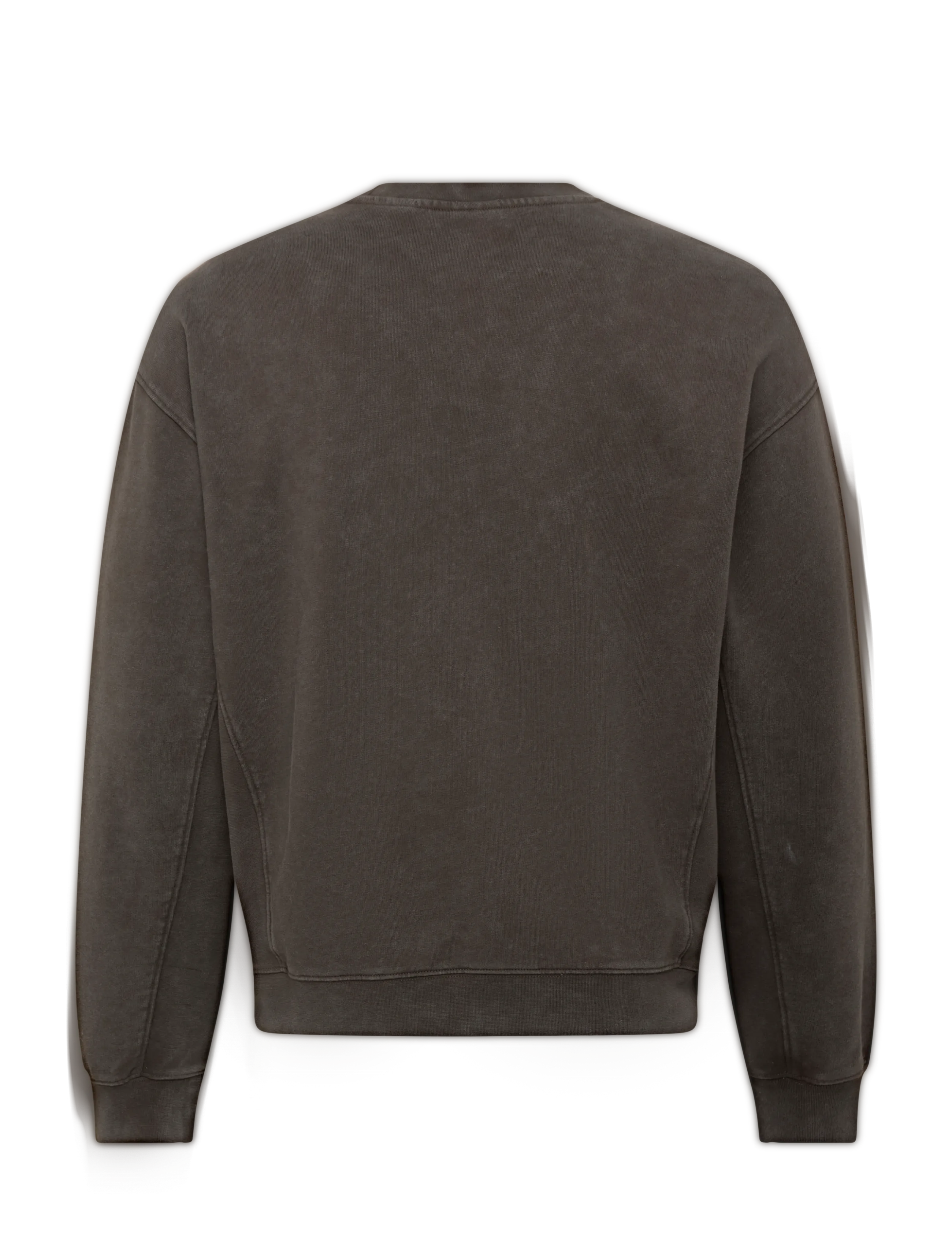 Lyle & Scott - Heavy Laundered Crew Neck Sweatshirt - sweatshirts - y118 soft black - 2