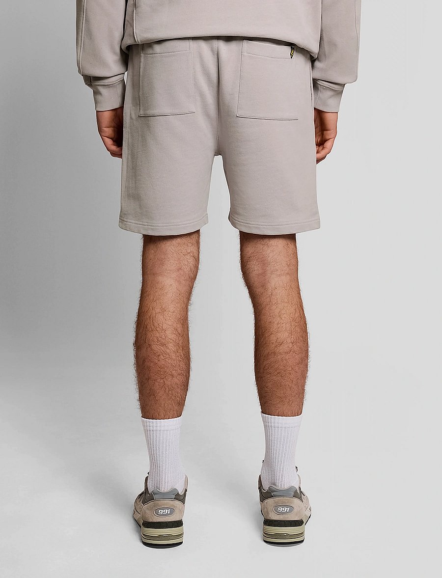 Lyle & Scott - Heavy Laundered Sweatshort - lühikesed dressipüksid - y116 pale lavendar - 3