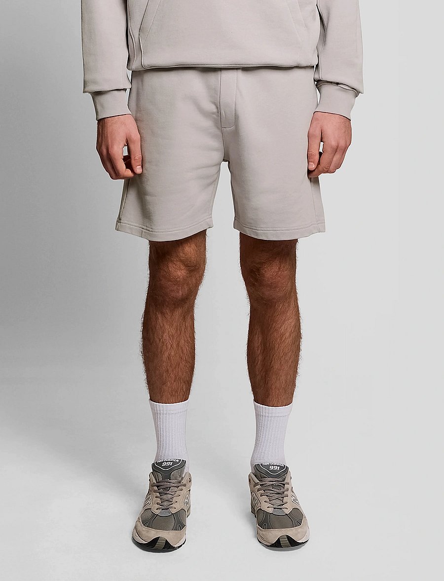 Lyle & Scott - Heavy Laundered Sweatshort - lühikesed dressipüksid - y116 pale lavendar - 4