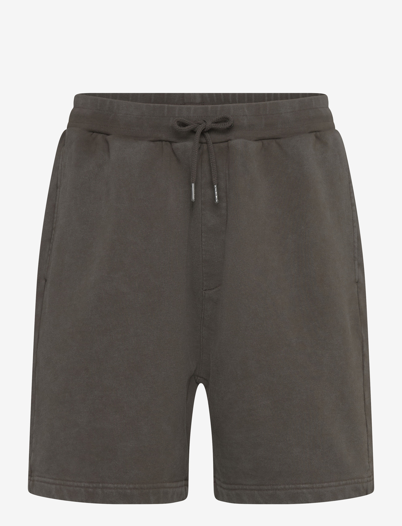 Lyle & Scott - Heavy Laundered Sweatshort - sweatshorts - y118 soft black - 1